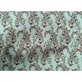 thumbnail image 4 of oneOone Cotton Poplin Fabric Leaves & Floral Block Print Sewing Fabric BTY 42 Inch Wide, 4 of 5