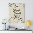 thumbnail image 2 of Scripture Walls Laugh Without Fear Proverbs 31:25 Bible Verse Canvas Christian Wall Art Ready to Hang Unframed, 2 of 6