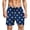 Navy, variant on IROINNID Men's Summer Plus Size Quick Dry Elastic Casual Bermuda Beach Shorts