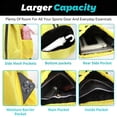 thumbnail image 3 of Bocaoying 3-Compartment Sports Drawstring Backpack, Water-Resistant Gym Bag with Wet/Dry Separation, Side Pockets & Zipper Pocket, Lightweight Swim Soccer Basketball Sack, 3 of 7