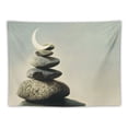 thumbnail image 5 of Orinice Moon Tapestry Wall Hanging Unique Style Graphic Tapestries Home Wall Decor Art for Living Room Bedroom Apartment Farmhouse Dorm 60x50inch, 5 of 6