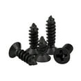 thumbnail image 6 of Monyance Cross Countersunk Screw 100 Pcs Black Stainless Steel Flat Phillips Wood Screws (0.6)(0.63X0.16X0.08Inches), 6 of 10