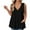 Black, variant on Mlqidk Plus Size Womens Tops 4x-5x Summer Deep V Neck Tank Tshirts Graphic T-Shirt Sleeveless Blouses Loose Casual Tunics Blouses Black L