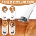 thumbnail image 6 of "Dog Grooming Vacuum and Kit, Clipper Nail Trimmer Grinder, 2.5L Dust Cup 7 Grooming Tools 11000Pa Pet Vacuum for Shedding Grooming, Dog Hair Vacuum, Home Cleaning, PG50 Plus ", 6 of 6