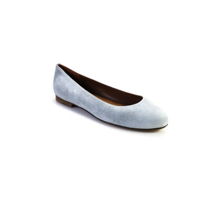 

Margaux Womens Suede Slide On Ballet Flats Gray Size 43.5 13.5 Medium