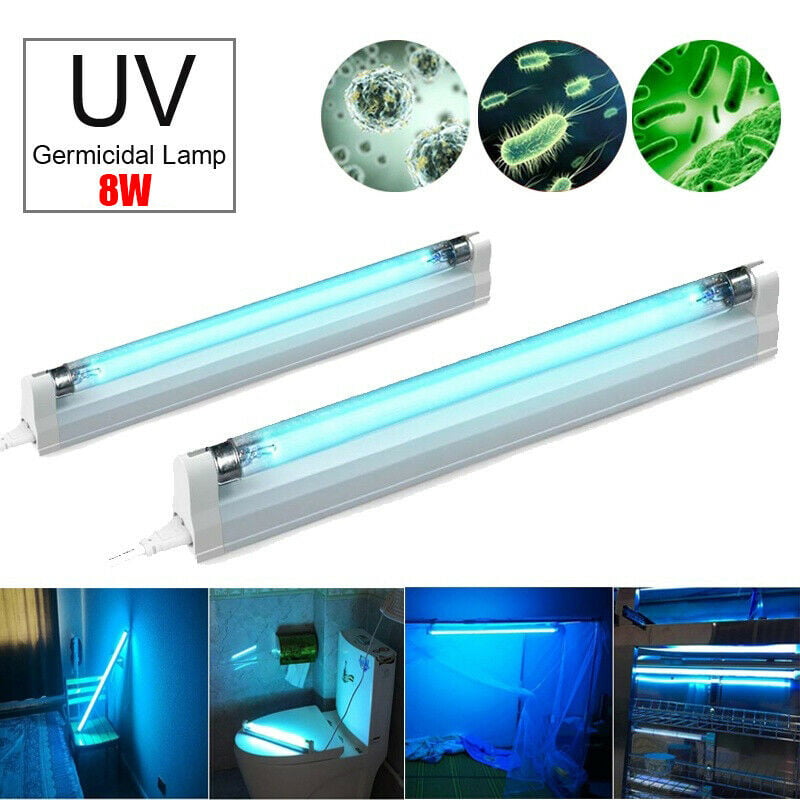 6W 8W UV T5 Germicidal Tube Light Bulb 110V 220V Ozone UVC Ultraviolet 