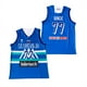 thumbnail image 4 of Camisetas de baloncesto Eslovenia 77 DONCIC Jersey Costura bordado Barato Alta Calidad Ropa deportiva al aire libre Blanco Azul Verde, 4 of 4