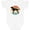 AA-White, variant on Inktastic Vizsla Dog Retro Sunset Boys or Girls Baby Bodysuit