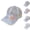 Khaki, variant on Lace Mesh Back Summer Baseball Cap for Women Lightweight Running Sun Hat