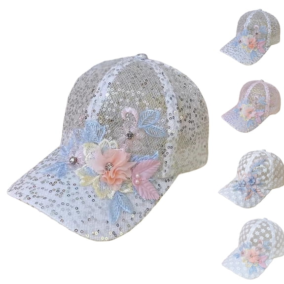 Lace Mesh Back Summer Baseball Cap for Women Lightweight Running Sun Hat