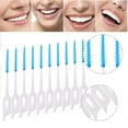 thumbnail image 6 of Dental care toothpick, Interdental toothpick, 80pcs/set Fashionable Disposable Toothpicks Soft Interdental Brushes Dental Oral Care Tools, 6 of 9