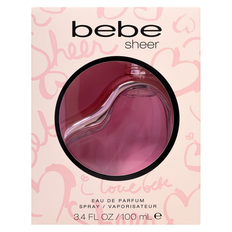 Bebe Sheer Perfume Fragrance - Eau De Parfum Spray 3.4 Oz