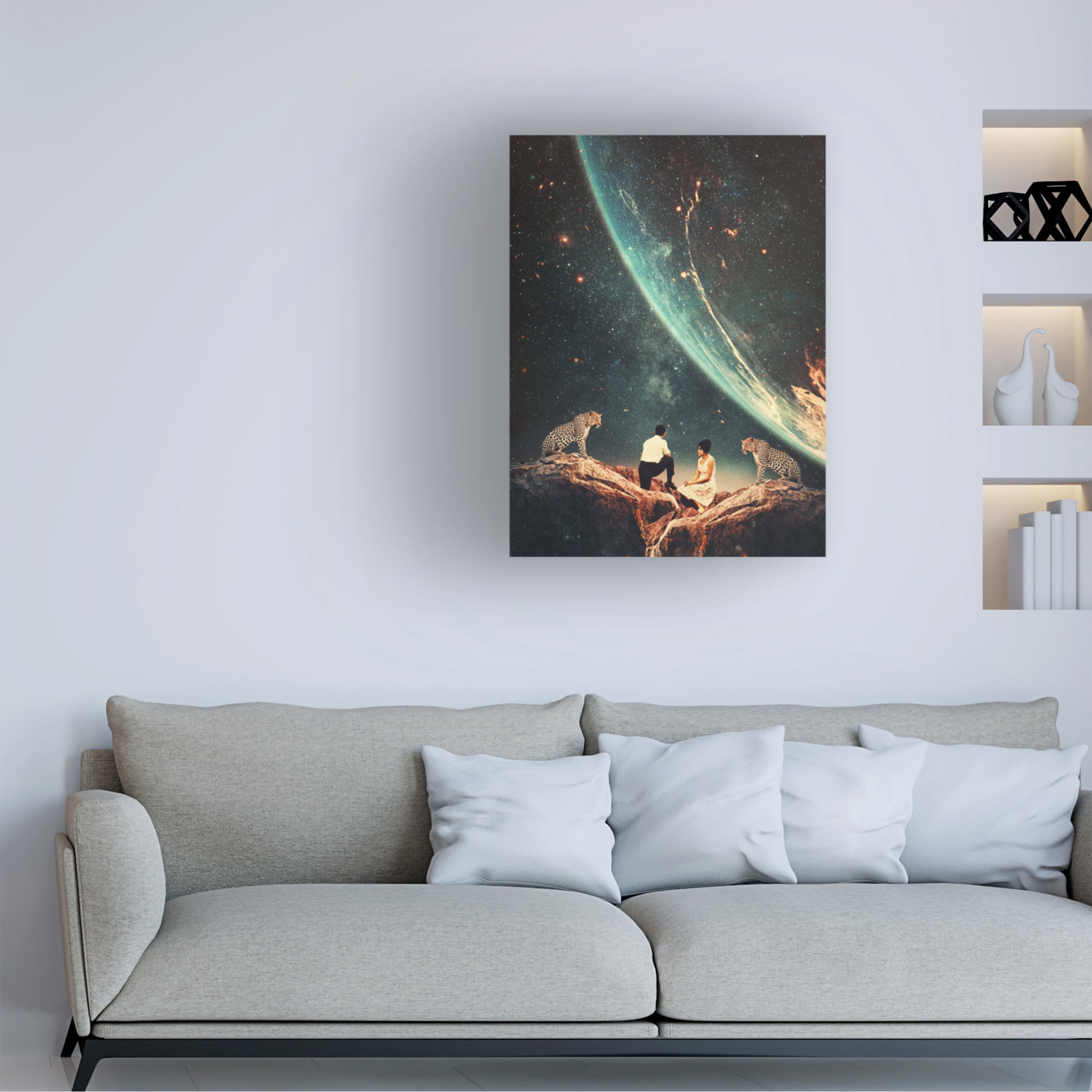 Trademark Fine Art Frank Moth  Guardians of Our Future Canvas Wall Art