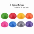 thumbnail image 3 of Bola PVC Inflable Medias Bolas De Yoga Punto De Masaje Fitball Ejercicios Entrenador Fitness Equilibrio Bola, 3 of 7