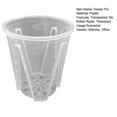 thumbnail image 2 of LCXmlly Planter Pot Plant Pot Transparent Thickened Large Capacity Breathable DIY Permeable Tall Flower Pot, 2 of 6