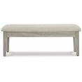 thumbnail image 3 of Signature Design by Ashley Casual Parellen 48" Bench, Beige/Gray, 3 of 6