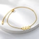 thumbnail image 2 of Gothic Angel Number Anklets For Women Stainless Steel 111 222 333 444 555 666 777 888 999 Deil Anklet Bracelet Jewelry Gift, 2 of 5