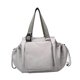 thumbnail image 5 of Bolso de hombro transformable, ligero y versátil para mujer, ideal para el gimnasio, primavera. Gris, 5 of 9