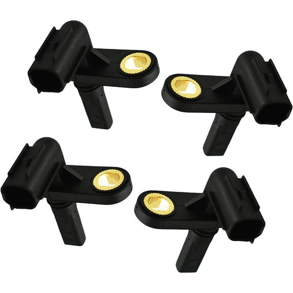 munirater 4Pcs ABS Wheel Speed Front Rear Sensor Replacement for 2007-2017 Toyota Tundra 89543-0C020 89542-0C020 4.0L 4.6 4.7 5.7L