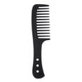 thumbnail image 2 of Peine para el Cabello Jinwen Cepillo de Dientes Ancho Plástico Antiestático Negro, 2 of 7