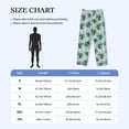 thumbnail image 4 of Logiee Flamingos And Palms Print Pajama Pants for Men,Men’s Pajama Bottoms,Mens PJ Pants with Pockets & Button Fly-Small, 4 of 6