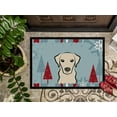 thumbnail image 3 of Caroline's Treasures BB1718JMAT Winter Holiday Yellow Labrador Door Mat, Indoor Rug or Outdoor Welcome Mat 24x36 Doormat, 3 of 4