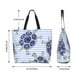 thumbnail image 5 of Disketp Turtle with Blue Stones Bolsa Tote Estampada para Mujer, Bolso de Hombro y de Mano para Compras y Viajes, 5 of 8