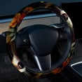thumbnail image 2 of Raccoon Car Wheel Cover 14.5 Inch, Printing, PVC Leather, Auto Accessories - Steering Wheel Cover, 2 of 6