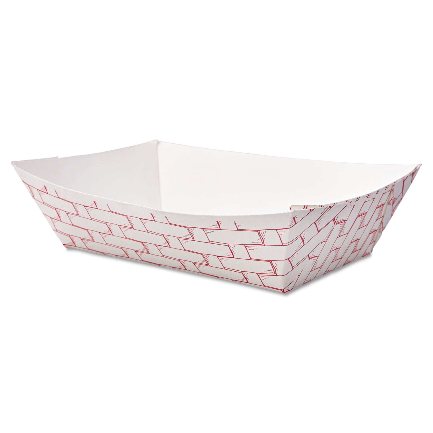 Boardwalk Paper Food Baskets, 2 lbs, 1000 count