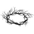 thumbnail image 1 of De Halloween Para Puerta De Entrada, Coronas De Halloween De Ramas Negras, Decoraciones De Halloween Para El Hogar, Interior Y Exterior, 1 of 6
