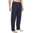 thumbnail image 4 of Polo Ralph Lauren NAVY/CREAM Big & Tall Light Weight Pajama Pants, US 3X-Large, 4 of 6