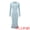 Light Blue, variant on DARING DIVA Women's Long Sleeve Sweater Ruffled Trim Dress S White
