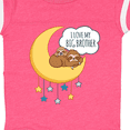 thumbnail image 4 of Inktastic I Love My Big Brother Boys or Girls Baby Bodysuit, 4 of 5