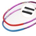 thumbnail image 5 of Uxcell 9.8"x0.7" Badminton Racket Tennis Racquet Head PU Protector Sticker Tape, Black 8Pcs, 5 of 5