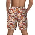 thumbnail image 4 of Daiia Maneki-Neko Cats Mens Swim Trunks Swim Shorts Quick Dry Swim Shorts with Mesh Lining Pockets-Small, 4 of 9