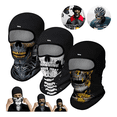 thumbnail image 2 of 3pzs Pasamontañas Calaveras Protección Sol Para Halloween Belug, Negro, 2 of 5