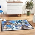 thumbnail image 5 of Star Wars Rug HD ep 7 Chewbacca, R2D2, Captain Phasma, Kylo Ren Bedding Wall Decals Blue Area Rugs , 40"x56", 5 of 5