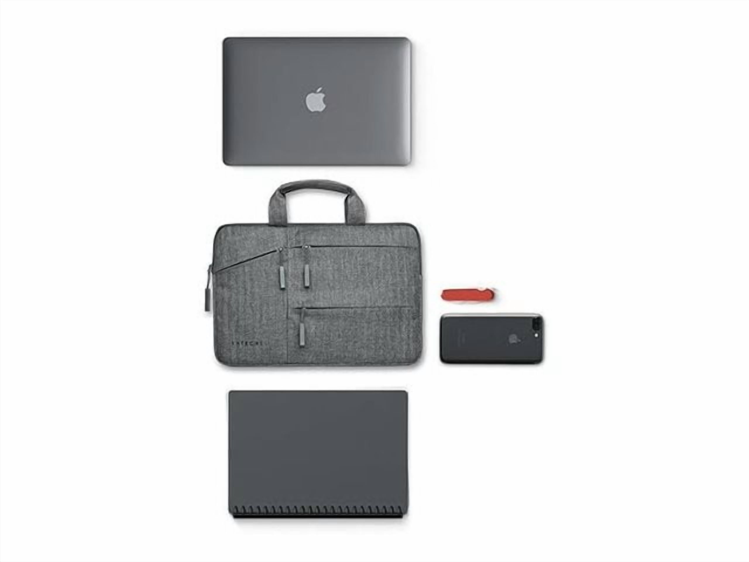 Water-Resistant Laptop Carrying Case with Pockets