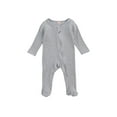 thumbnail image 2 of SUNSIOM Enfants Col Roulé Cou Manches Longues Pied Wrap Bébé Combinaison, 2 of 10