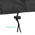 thumbnail image 4 of 245*140*20cm 210d Oxford Cloth Waterproof Pool Table Dustproof Protective Cover 8ft Foot Pool Table Indoor Protective Cover Black, 4 of 5