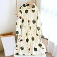 thumbnail image 1 of Robes pour Femmes, Robe Cœur Boutonnée avec Col, Longueur Cheville, Robes de Douche pour Femmes, 1 of 8
