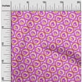 thumbnail image 2 of oneOone Cotton Poplin Fuschia Pink Fabric Asian Block Diy Clothing Quilting Fabric Print Fabric By Yard 42 Inch Wide, 2 of 4