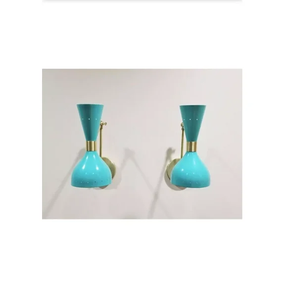 A Pair of Wall Sconce Diabolo Pair of Modern Italian Wall Lights Wall Fixture