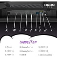 thumbnail image 6 of Restored AOC Agon PRO AG276QZD2 27" OLED Tournament Gaming Monitor 2560x1440, 240Hz 0.03ms, G-SYNC, PS5 Switch Compatible, Glossy, Black (Refurbished), 6 of 6