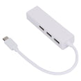 thumbnail image 3 of Adaptador de cable de tarjeta de red USB 3.1 a RJ45 USB 2.0 3A 100W PD TypeC a HUB para transmisión de datos, 3 of 8
