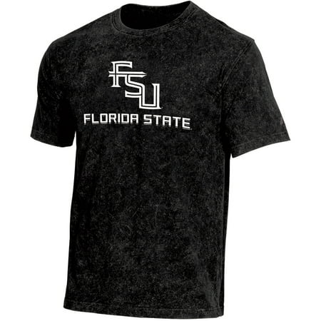 - Men's Russell Black Florida State Seminoles Classic Fit Enzyme Wash T-Shirt