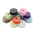 thumbnail image 2 of Bobinas para máquinas de coser, 12 piezas de bobinas de colores, hilo de bobina, bobinas de colores, funcionalidad de alta precisión, 2 of 12