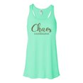 thumbnail image 1 of "Chaos Coordinator, Mom Tank Top, Racerback, Gift For Mom, Motherhood Shirt, Workout Tank, Muscle Tank Top, Gift From Daughter, Mom Shirt, Mint , SMALL", 1 of 1