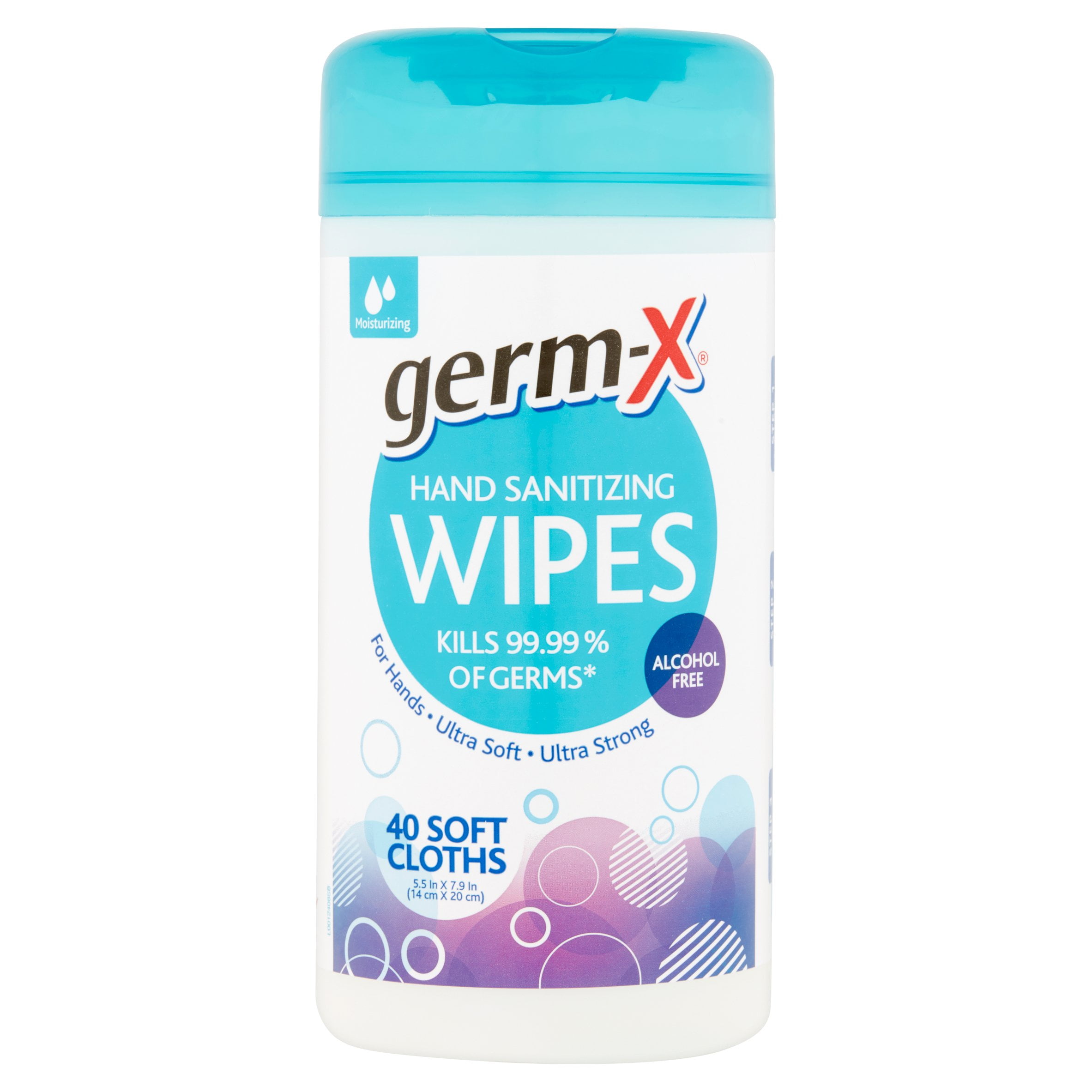 GermX Alcohol Free Antibacterial Soft Wipes, 40 sheets eBay