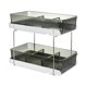 thumbnail image 5 of Organizador de escritorio, estante de baño, soporte moderno para cosméticos, gran capacidad para Verde oscuro, 5 of 9